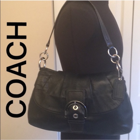 Coach Handbags - ⭐️COACH LOVELY LEATHER SHOULDER BAG 💯AUTHENTIC